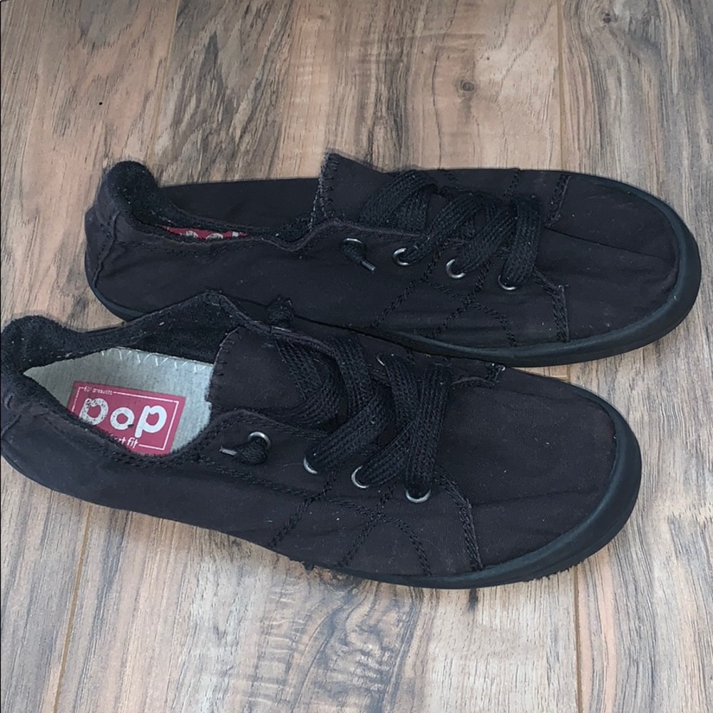 Canvas slip on shoe